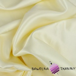 Satin cloth fabric - vanilla