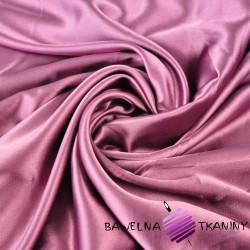 Satin cloth fabric with lycra  - heather