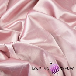 Satin cloth fabric with lycra  - light pink