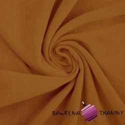 Linen with viscose for clothes - (pumpkin spice)
