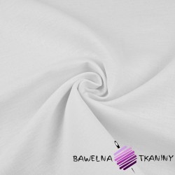Linen 100% for clothing and bedding, white - 185g