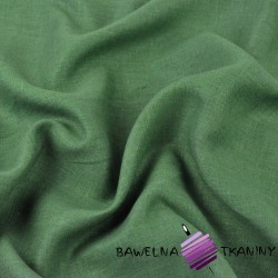 Linen 100% for clothing and bedding, green - 185g