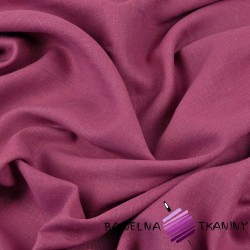 linen 100% for clothing and bedding - pink grape - 185g