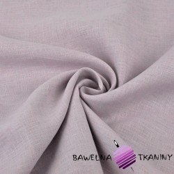 linen 100% for clothing and bedding - light dirty lavender - 185g