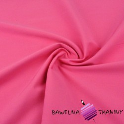 Tkanina ubraniowa bawełna z lycrą - różowa