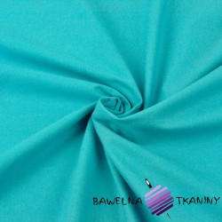 Cloth fabric, cotton with lycra - turquoise