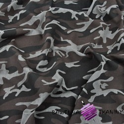 Cotton clothing fabric - camouflage