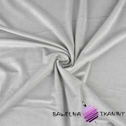 Curtain velvet - alabaster gray