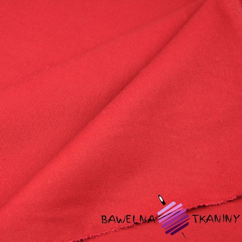 Drill fabric red