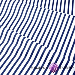 Cotton stripes navy