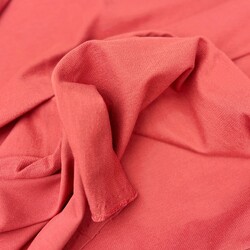 Looped knit - plain coral - 280g