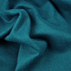 Plain looped knit - emerald green - 280g