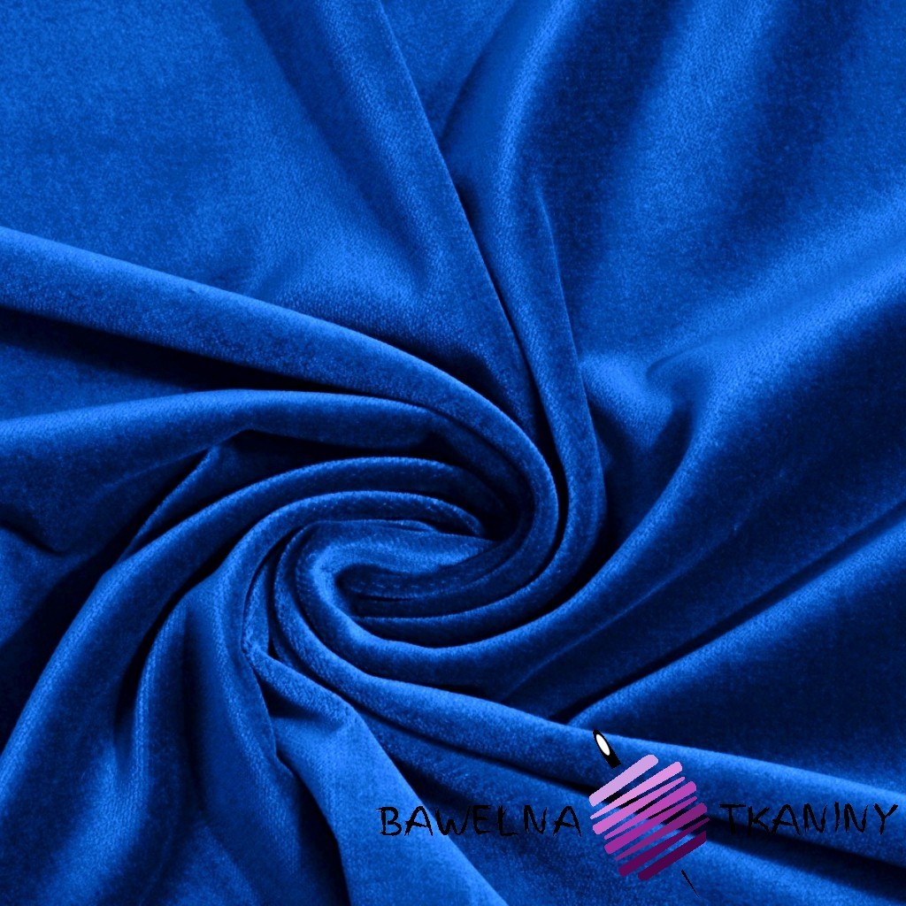 Aksamit szafir - blue