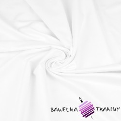 Satyna bawełniana biała Premium 220cm (sanforyzowana)