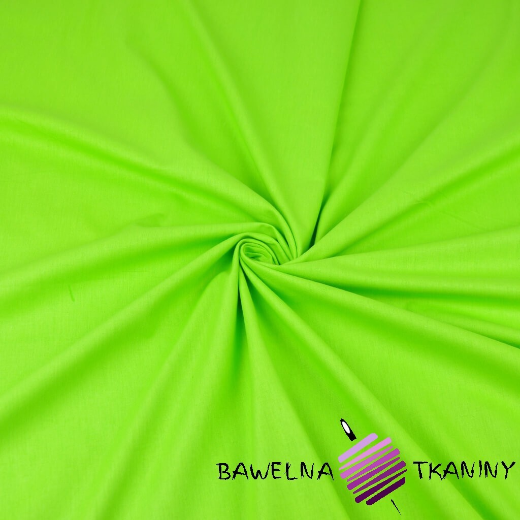 Bawełna 100% jednokolorowa jasny zielony 220cm (KR)