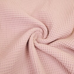 Thin Cotton Waffle dirty pink