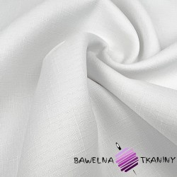 White stain resistant tablecloth fabric - linen pattern
