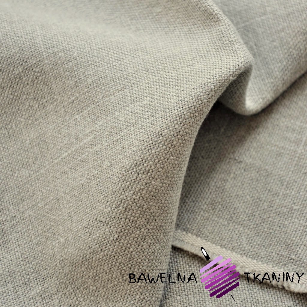 Natural linen fabric - 320g - 150cm