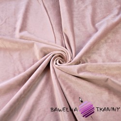 Curtain velvet - dirty pink