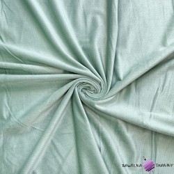 Sage green velvet fabric