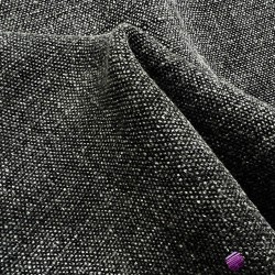 Decorative linen fabric - 580g - 140cm - graphite