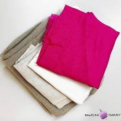 100% Linen fabric MIX scraps - 1kg