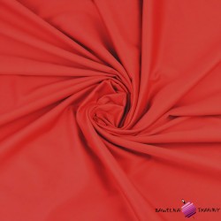 Satyna bawełniana czerwona - 220cm
