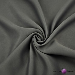 Blackout curtain fabric - dark gray