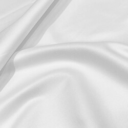 Cotton SATIN Premium white - 180 cm