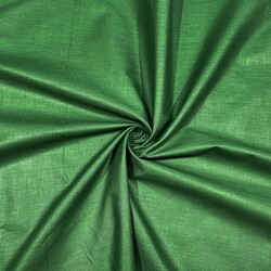 Clothing fabric 100% cotton - green