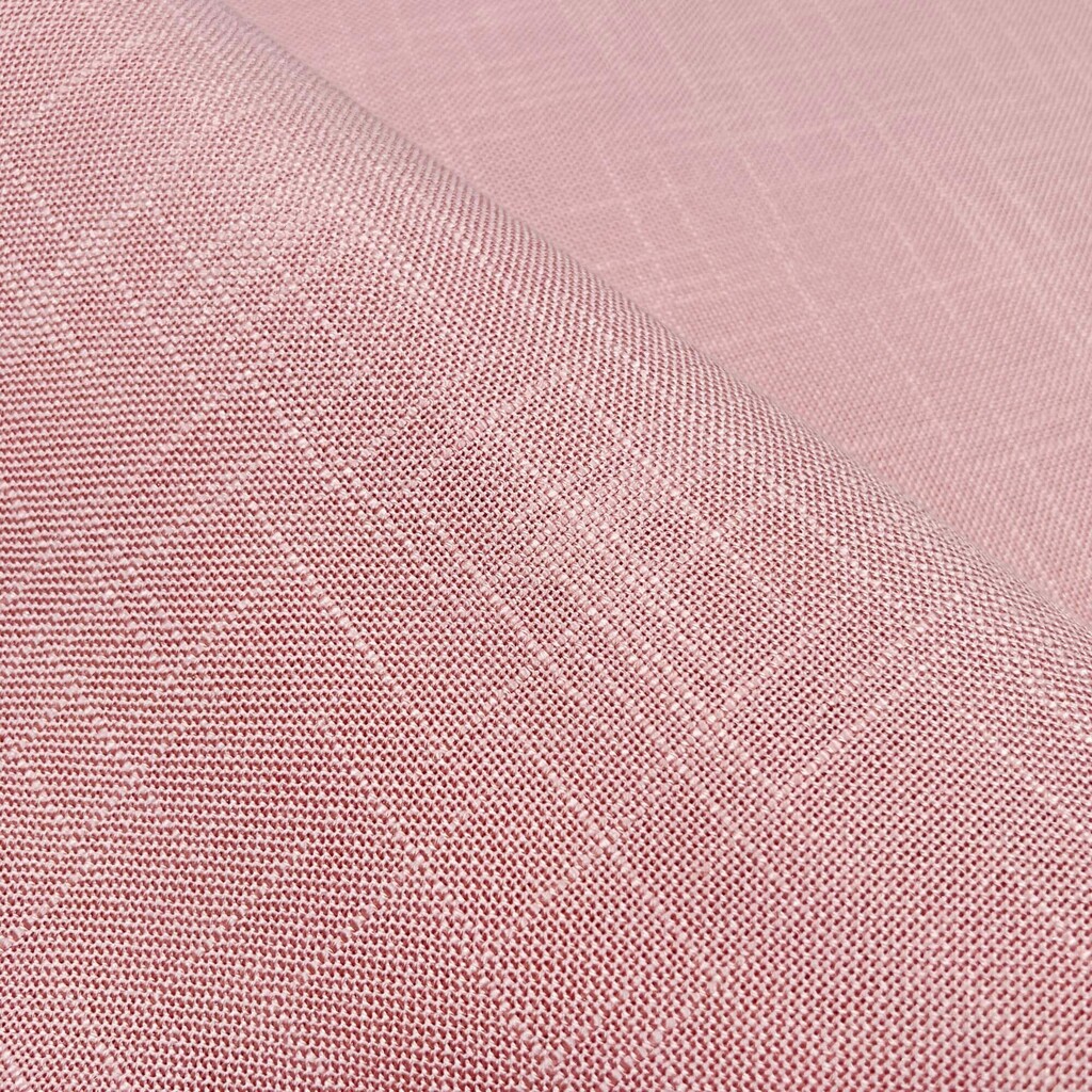 Pink decorative tablecloth fabric - linen pattern