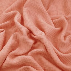 Muslin Double gauze cotton (Peach Pearl)