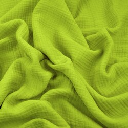 Muslin Double gauze cotton (Apple green)