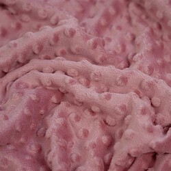 Minky Premium 270g/m2 - dark pastel pink