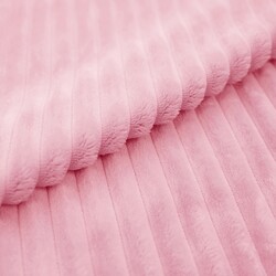 Minky Premium stripes light pink