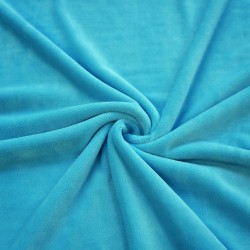 Minky smooth Premium turquoise (Bachelory Button)