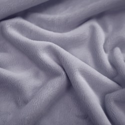 Minky smooth Premium gray violet (Cloud Gray)