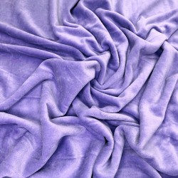 Cotton velour - lavender