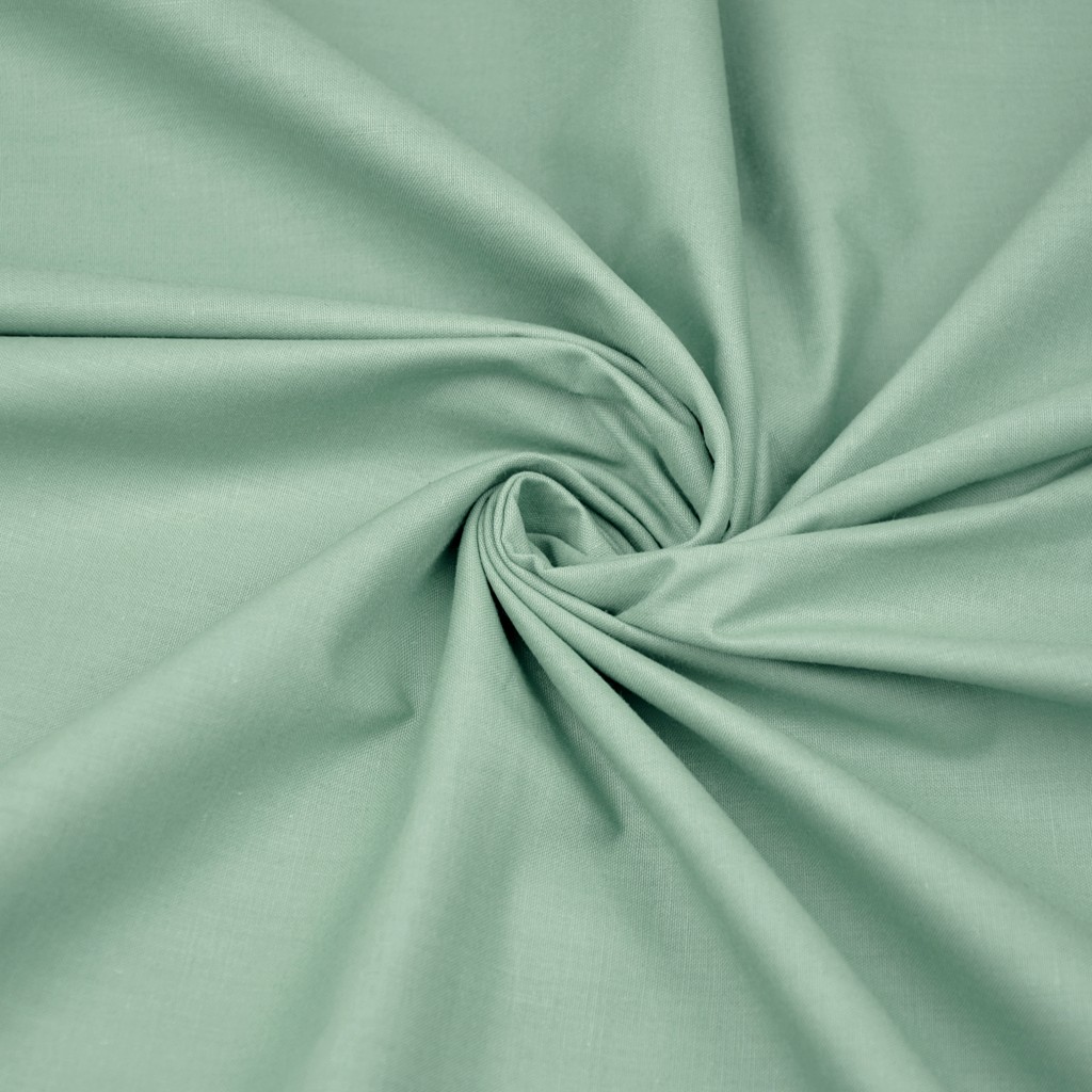 Plain cotton sage - 220cm (KR)