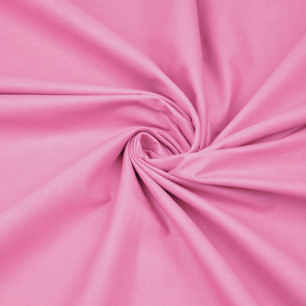 Cotton plain pink - 7