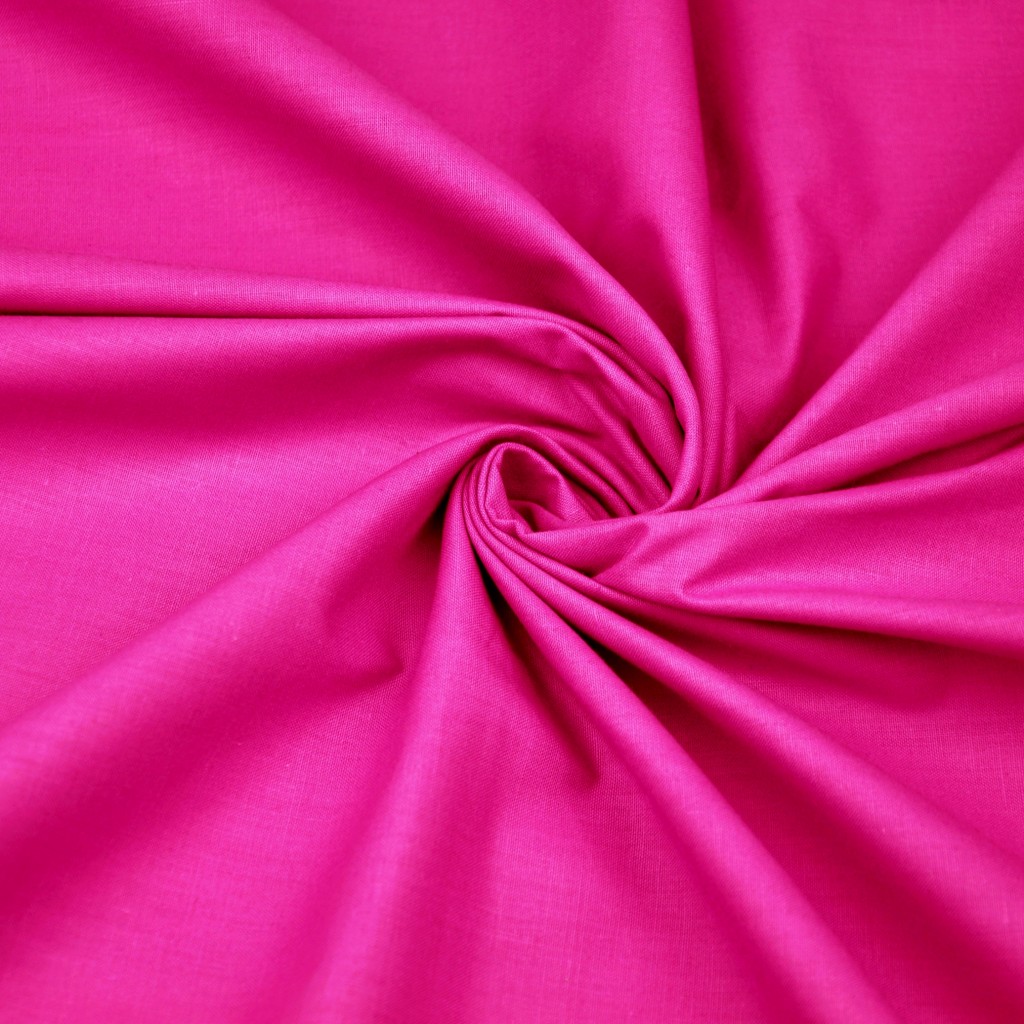 Plain cotton fuchsia - 16