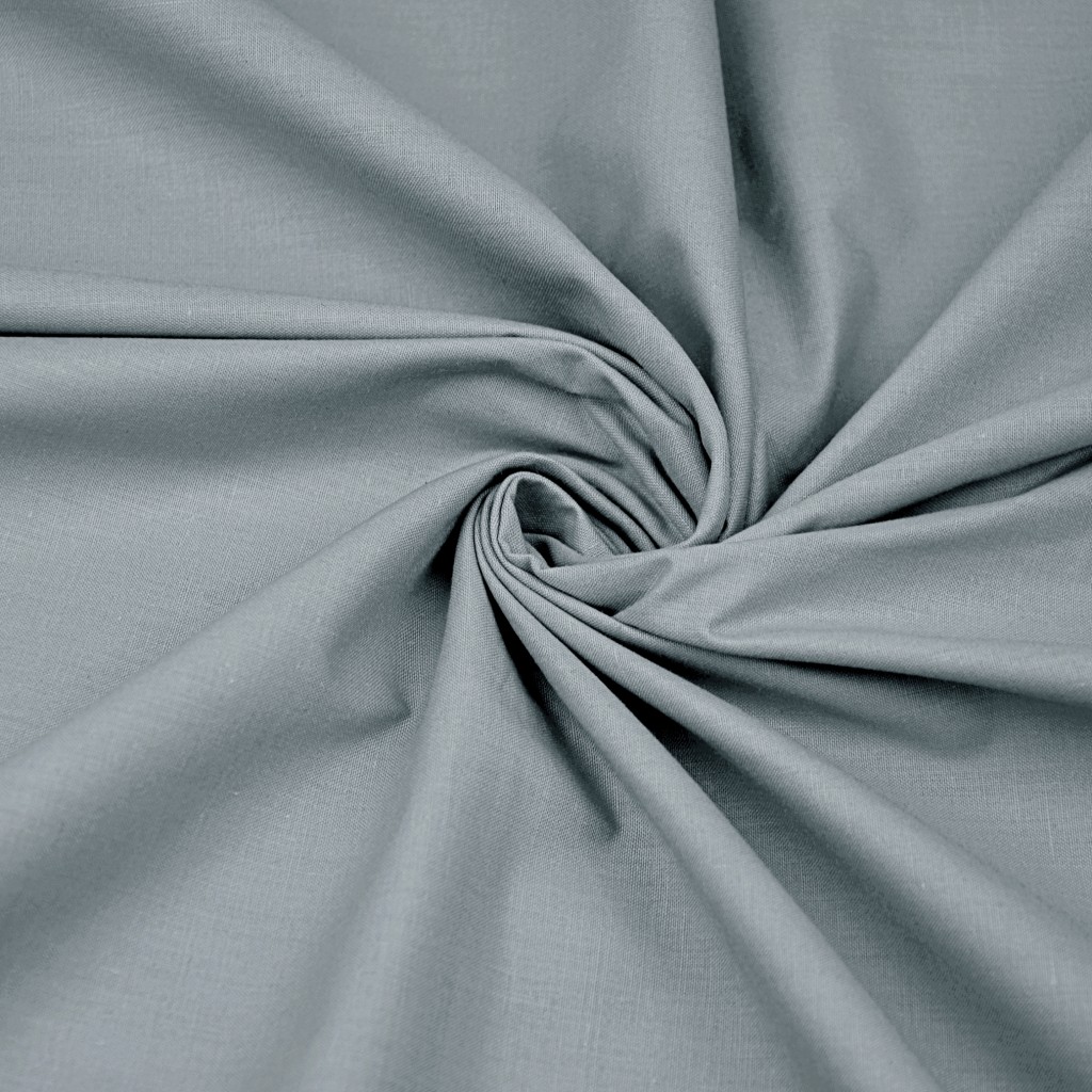 Grey plain cotton - 220cm (DT)