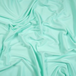 Interlock knit fabric - light mint