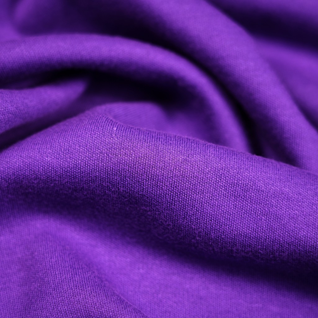 Interlock knit fabric - violet