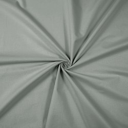 Grey plain cotton fabric (KR)