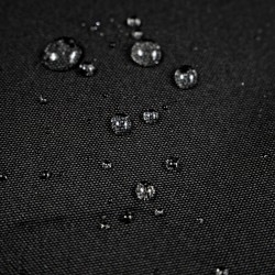 Waterproof black Codura fabric