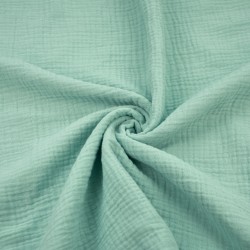 Muslin Double gauze cotton Jadeite