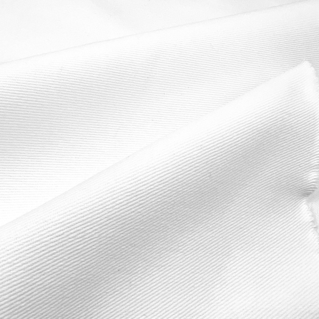 Drill fabric white