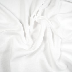 Clothing 100% Linen fabric - 185 gms - white