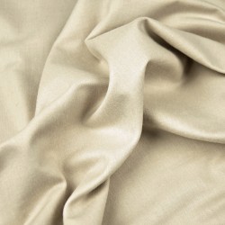 Cotton SATIN Premium - Beige - 220 cm